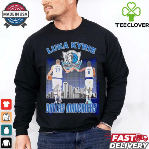 Kyrie Irving And Luka Doncic Dallas Mavericks NBA shirt