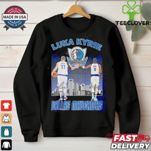 Kyrie Irving And Luka Doncic Dallas Mavericks NBA shirt