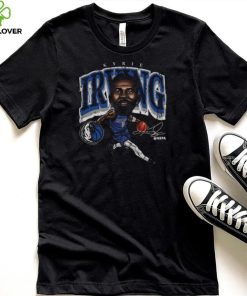 Kyrie Irving Dallas Mavericks Cartoon WHT Shirt