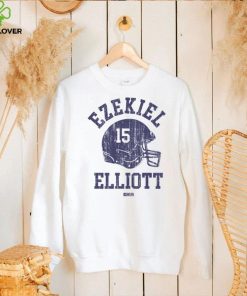 Ezekiel Elliott New England Helmet Font Shirt