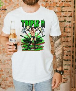 Triple H WWE cartoon graphic shirt