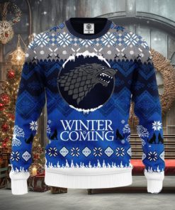 Game Of Thrones Winter Amazing Gift Ugly Christmas 3D Sweater Christmas Gift For Men And Women