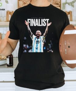 Lionel Messi Argentina National Team Champion World Cup Vintage Shirt