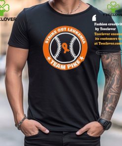 Official Strike out leukemia team pike T shirt 1 Official Strike out leukemia team pike T shirt