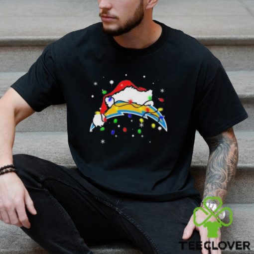 LA Chargers Santa Logo Christmas Holiday Shirt