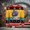 LA Dodgers Baby Groot And Grinch Ugly Christmas Sweater