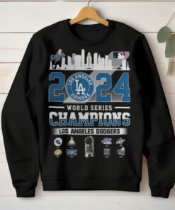 LA Dodgers 8 Time World Series Champs 2024 Commemorative Shirt