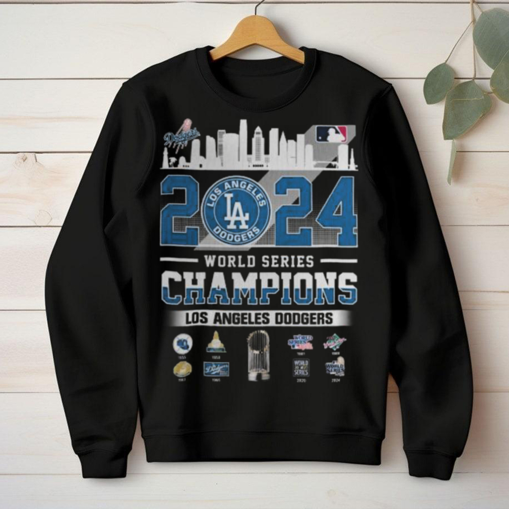 LA Dodgers 8 Time World Series Champs 2024 Commemorative Shirt LA Dodgers 8 Time World Series Champs 2024 Commemorative Shirt