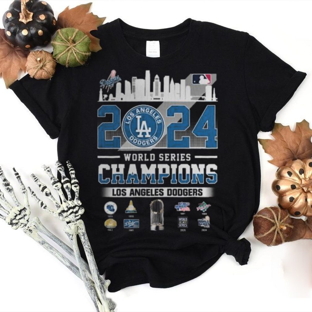 LA Dodgers 8 Time World Series Champs 2024 Commemorative Shirt LA Dodgers 8 Time World Series Champs 2024 Commemorative Shirt