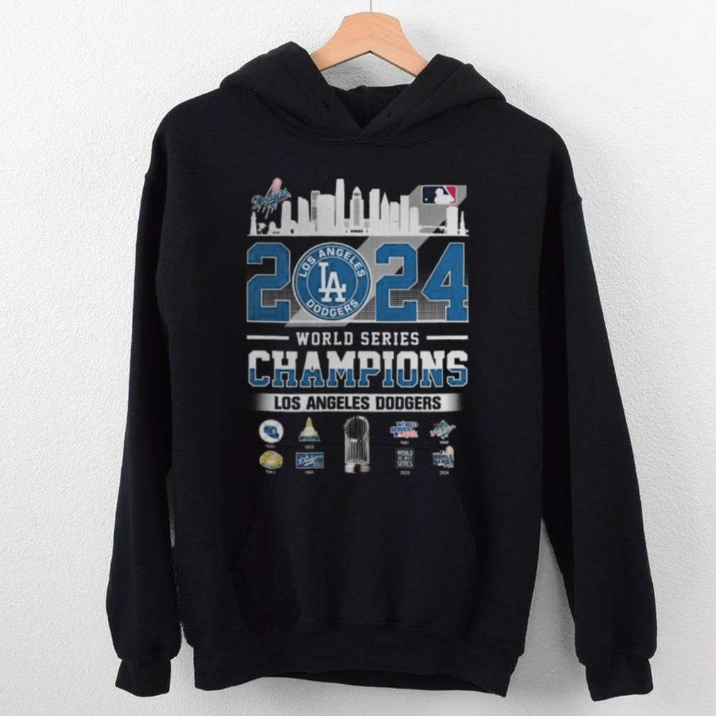 LA Dodgers 8 Time World Series Champs 2024 Commemorative Shirt LA Dodgers 8 Time World Series Champs 2024 Commemorative Shirt