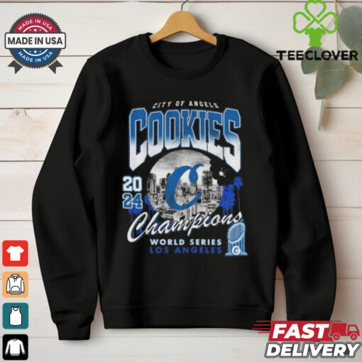 LA Dodgers Cookiessf City Of Angels World Series 2024 Shirt