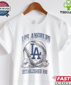 LA Dodgers GTP Established Logo shirt 2 LA Dodgers GTP Established Logo shirt