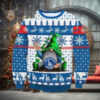 LA Dodgers Grinch Family Holiday Ugly Christmas Sweater