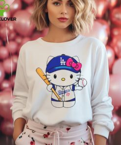 LA Dodgers Hello Kitty MLB Team Shirt