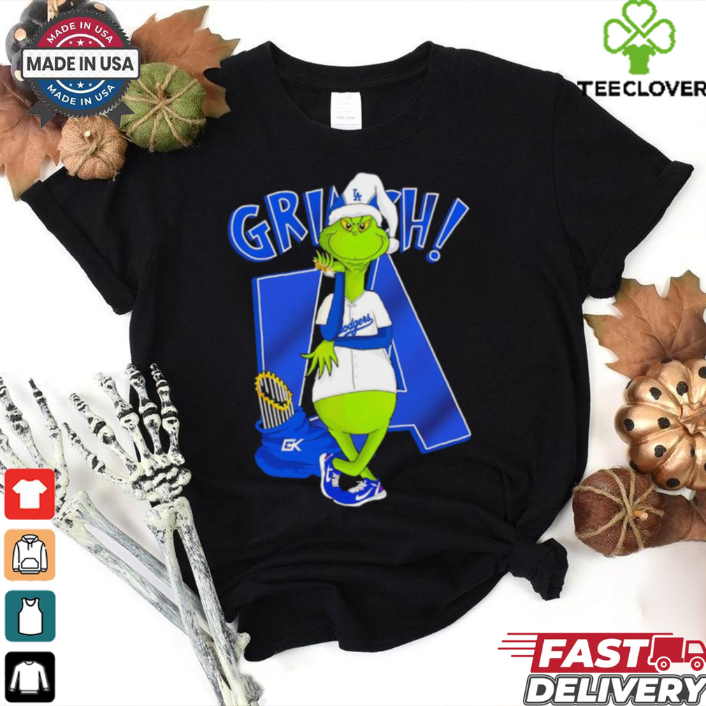 LA Dodgers Mamba Grinch Santa trophy shirt LA Dodgers Mamba Grinch Santa trophy shirt
