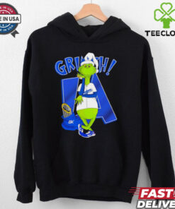 LA Dodgers Mamba Grinch Santa trophy shirt