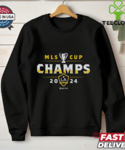 LA Galaxy 2024 MLS Cup Champs Roster F&B Shirt