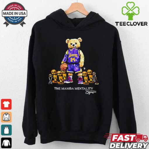 LA Lakers James bear the mamba mentality signature hoodie, sweater, longsleeve, shirt v-neck, t-shirt