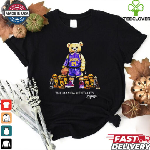 LA Lakers James bear the mamba mentality signature hoodie, sweater, longsleeve, shirt v-neck, t-shirt