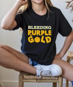 LA Lakers bleeding purple and gold shirt