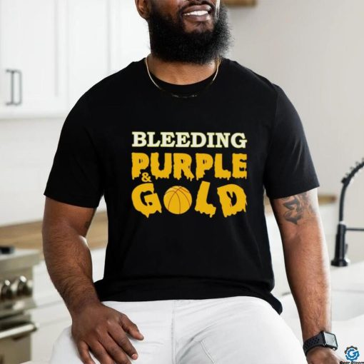 LA Lakers bleeding purple and gold hoodie, sweater, longsleeve, shirt v-neck, t-shirt