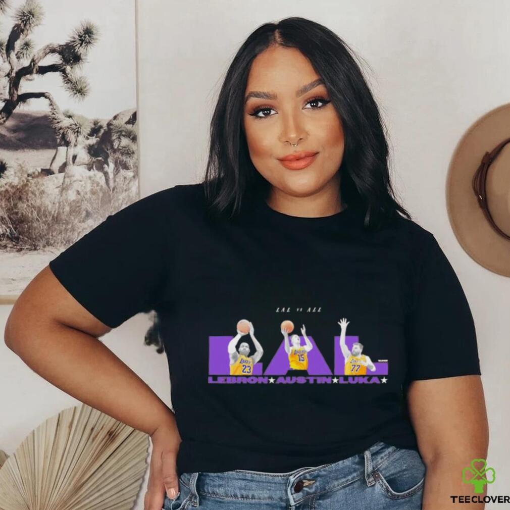 LA Lakers vs all LAL LeBron Austin Luka shirt LA Lakers vs all LAL LeBron Austin Luka shirt