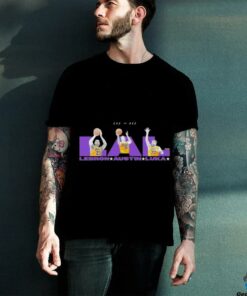 LA Lakers vs all LAL LeBron Austin Luka shirt