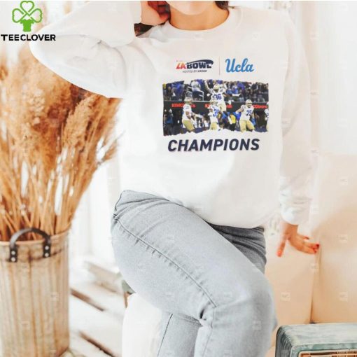 LA UCLA Football Champions of The Starco Brands LA Bowl hosted by Gronk Go Bruins Bowl Season 2023 2024 hoodie, sweater, longsleeve, shirt v-neck, t-shirt