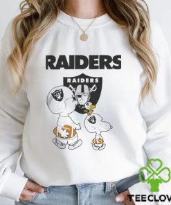 LAS VEGAS RAIDERS LET’S PLAY FOOTBALL TOGETHER SNOOPY NFL SHIRT