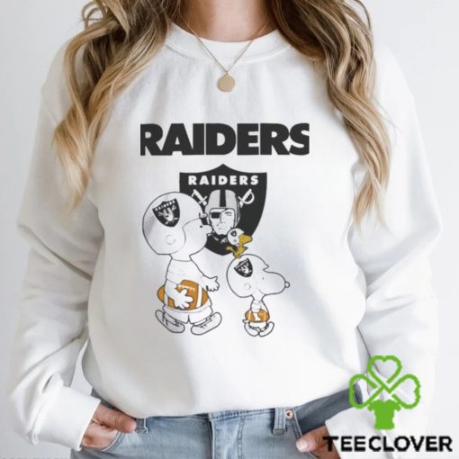LAS VEGAS RAIDERS LET’S PLAY FOOTBALL TOGETHER SNOOPY NFL SHIRT