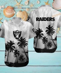 LAS VEGAS RAIDERS NFL HAWAIIAN SHIRT