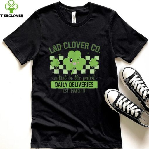 L&D Clover Co. Funny St Patrick’s Day Labor And Delivery T Shirt