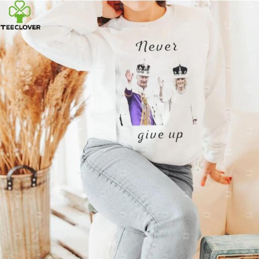 King Charles III and Camilla never give up shirt