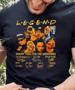 LEGEND The Notorious BIG Ice Cube Snoop Dogg 2PAC Dr Dre Eazy E Eminem signatures shirt