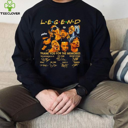 LEGEND The Notorious BIG Ice Cube Snoop Dogg 2PAC Dr Dre Eazy E Eminem signatures hoodie, sweater, longsleeve, shirt v-neck, t-shirt