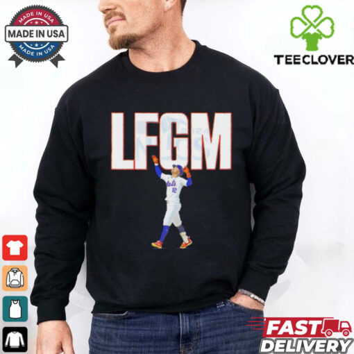 LFGM Francisco Lindor New York Mets 2024 NLCS shirt