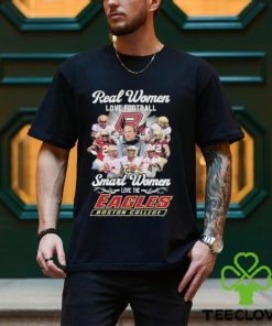 Real Women Love Football Smart Women Love The Boston College Eagles Shirt