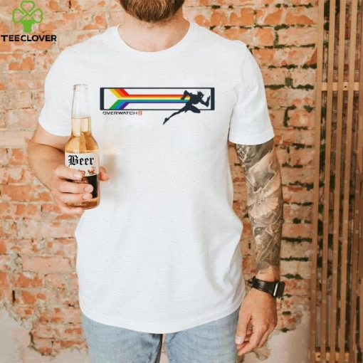 LGBT Overwatch 2 Tracer logo shirt