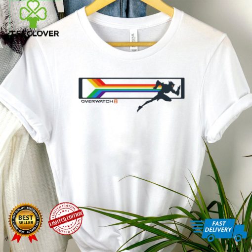 LGBT Overwatch 2 Tracer logo shirt