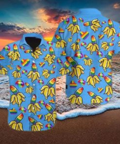 LGBT Pride Banana Trendy Hawaiian Shirt
