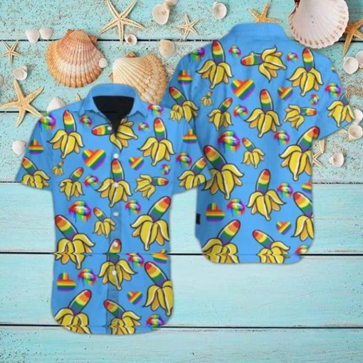 LGBT Pride Banana Trendy Hawaiian Shirt