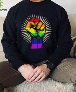 LGBT Pride hand fight shirt