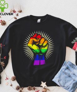 LGBT Pride hand fight shirt