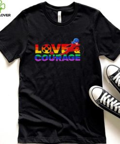 LGBT Rainbow Loves and Courage Miraculous Ladybug art hoodie, sweater, longsleeve, shirt v-neck, t-shirt