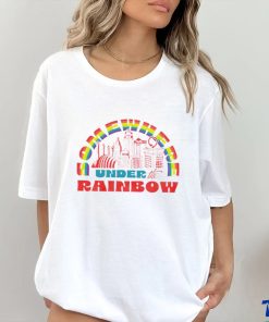 LGBT Somewhere under the rainbow retro shirt