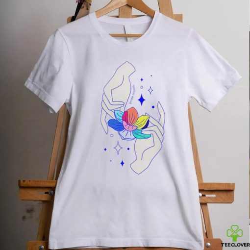 LGBT flower Pride month art shirt