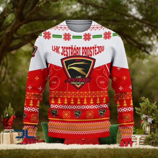 LHK Jestřábi Prostějov Tipsport extraliga a Chance Liga Ugly Christmas Sweater