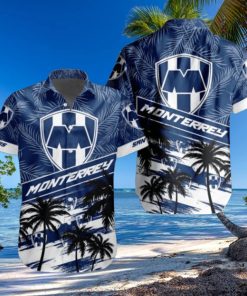 LIGA MX C.F. Monterrey Special Hawaiian Shirt