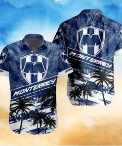 LIGA MX C.F. Monterrey Special Hawaiian Shirt