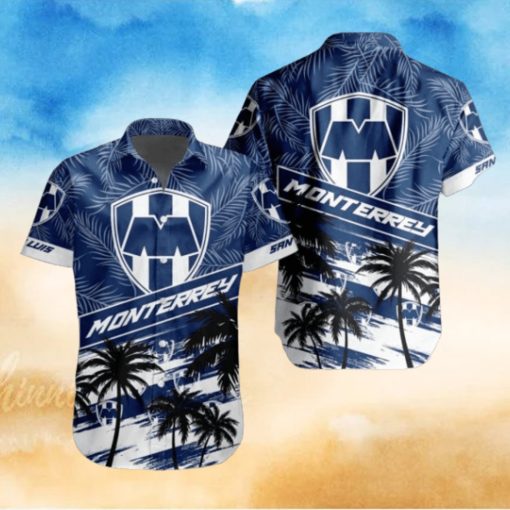 LIGA MX C.F. Monterrey Special Hawaiian Shirt